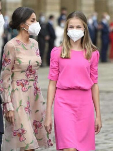 Princesa Leonor, Letizia, Felipe VI, infanta Sofia