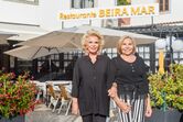Lili Caneças no restaurante Beira Mar em Cascais 