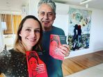 Chico Buarque e Carolina Proner