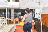 Chef Noélia Jerónimo no mercado de Tavira 