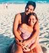Madalena Guedes Moniz e o noivo, João Vital