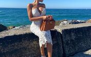 Quem diria? Georgina Rodríguez inspira-se em Irina Shayk para usar vestido branco de verão