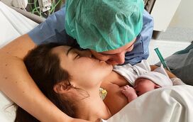 Já nasceu o filho de Angie Costa e Miguel Coimbra. Mostramos todas as fotos