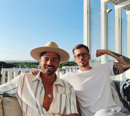 Mais unidos que nunca. Lourenço Ortigão celebra aniversário com David Carreira