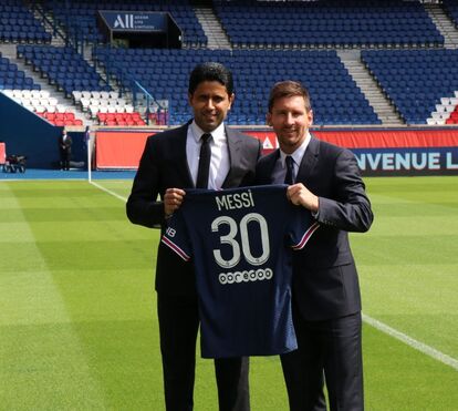 Nasser Al-Khelaifi, o homem-forte do PSG que decidiu ir buscar Messi