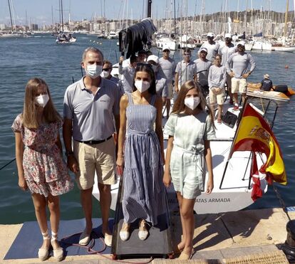 Não há férias para ninguém! Família real espanhola em Maiorca com uma agenda cheia