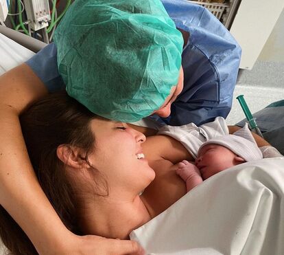 Já nasceu o filho de Angie Costa e Miguel Coimbra. Mostramos todas as fotos