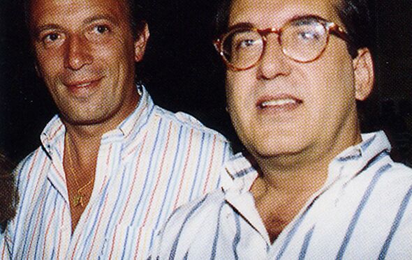 Pedro Santana Lopes com José Manuel Trigo