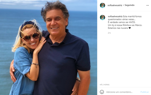 Sofia Alves, Celso Cleto, Instagram
