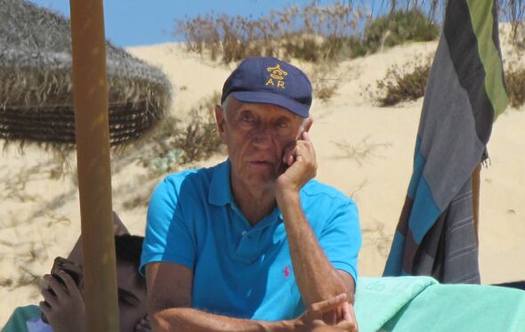 Marcelo Rebelo de Sousa na praia 