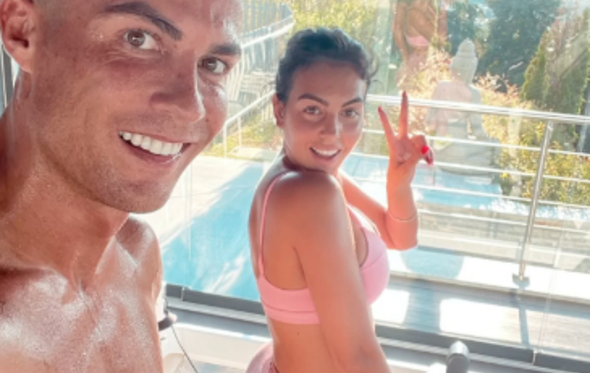 Georgina e Cristiano Ronaldo