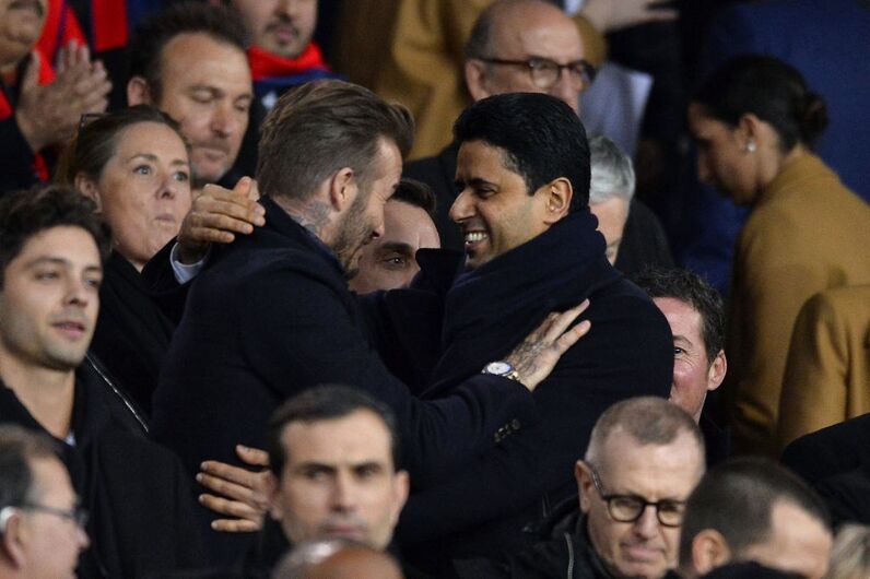 David Beckham, Nasser Al-Khelaifi