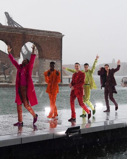 Desfile de Dolce & Gabbana em Veneza