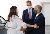 Felipe VI, Letizia e Marcelo Rebelo de Sousa