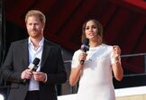 Meghan Markle e o príncipe Harry