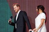 Meghan Markle e o príncipe Harry