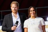 Meghan Markle e o príncipe Harry