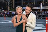  Robyn Hurder e  Matthew Morrison, na cerimónia Tony Awards 2021