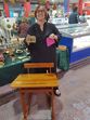 Margarida Martins no mercado de Arroios 