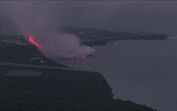 Lava do vulcão de La Palma já chegou ao oceano Atlântico