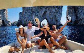 Dânia Neto e César Mourão de férias em Itália