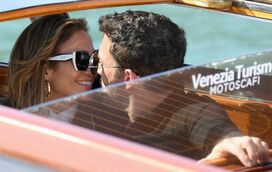 JLo e Ben Affleck loucos de paixão em Veneza 