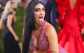 Língua de fora e axilas por depilar: Lourdes Leon, a filha de Madonna mostra-se irreverente na Met Gala