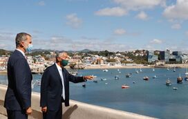 Presidente Marcelo recebe reis de Espanha em Portugal