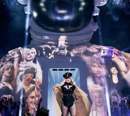 Madonna mostra-se exuberante e diz que ainda está aqui para as curvas: 'E eles diziam que eu não ia durar'