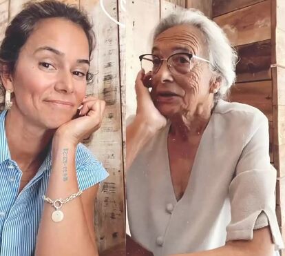 Cláudia Vieira revela conversa íntima com a avó Ludovina: 'Não consegues dormir?'
