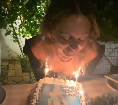 Nicole Richie viu o próprio cabelo pegar fogo durante 40º aniversário