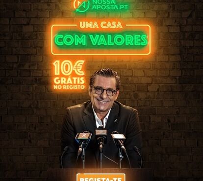 'Uma Casa com Valores': Paulo Futre junta-se à plataforma ‘Nossa Aposta’ para nova campanha