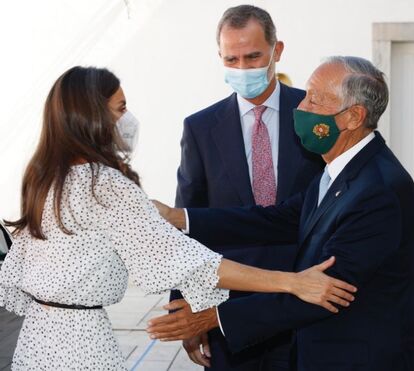 Presidente da República oferece almoço privado a Letizia e Felipe VI na Cidadela de Cascais