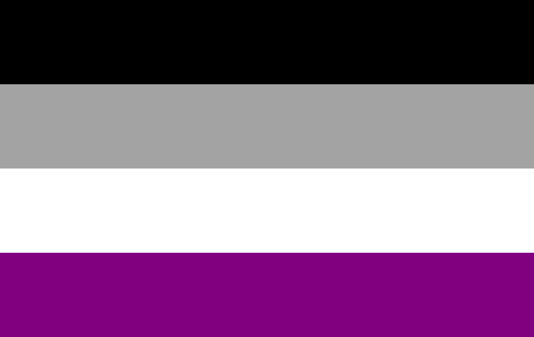 Bandeira Assexual