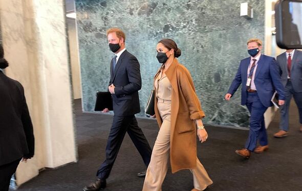 Meghan Markle e o príncipe Harry