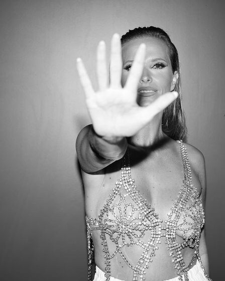 Cristina Ferreira, top transparente