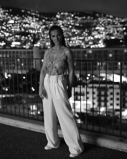 Cristina Ferreira, top transparente