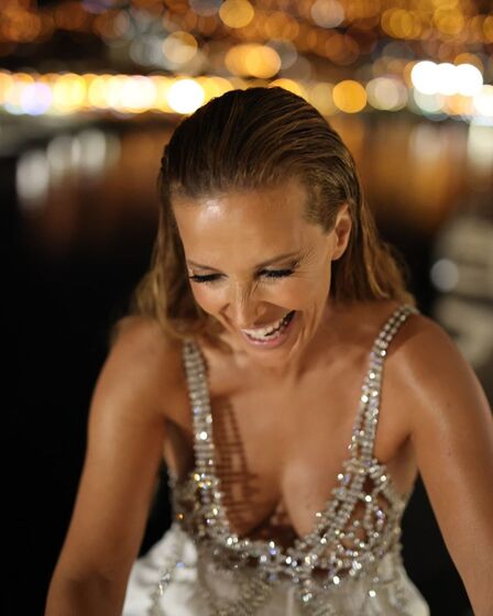 Cristina Ferreira, top transparente