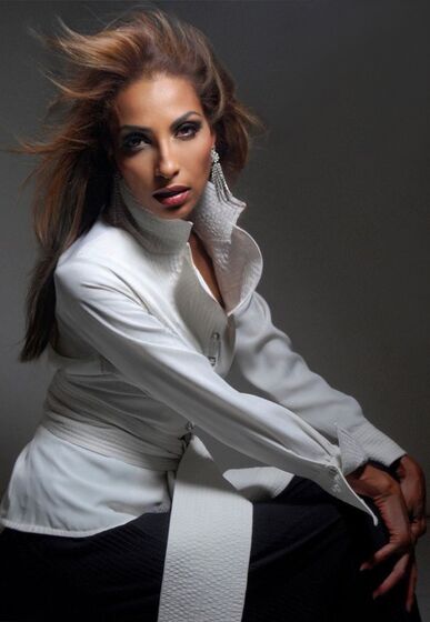 Catarina Insiro, num ensaio fotográfico para José Carlos