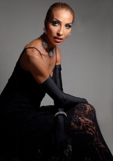 Catarina Insiro, num ensaio fotográfico para José Carlos