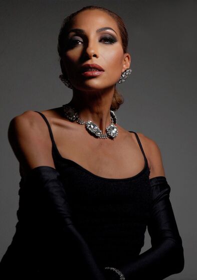 Catarina Insiro, num ensaio fotográfico para José Carlos