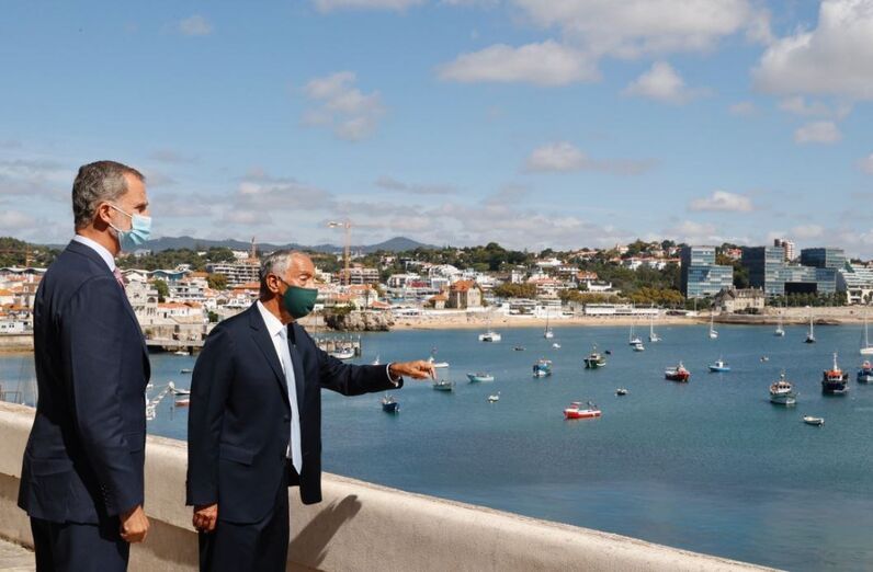 Felipe VI e Marcelo Rebelo de Sousa