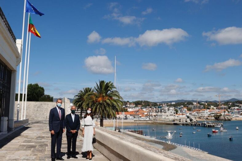Felipe VI, Letizia e Marcelo Rebelo de Sousa