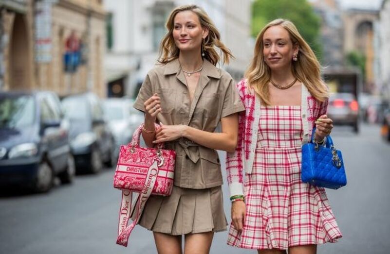 Street Style quadrados, xadrez