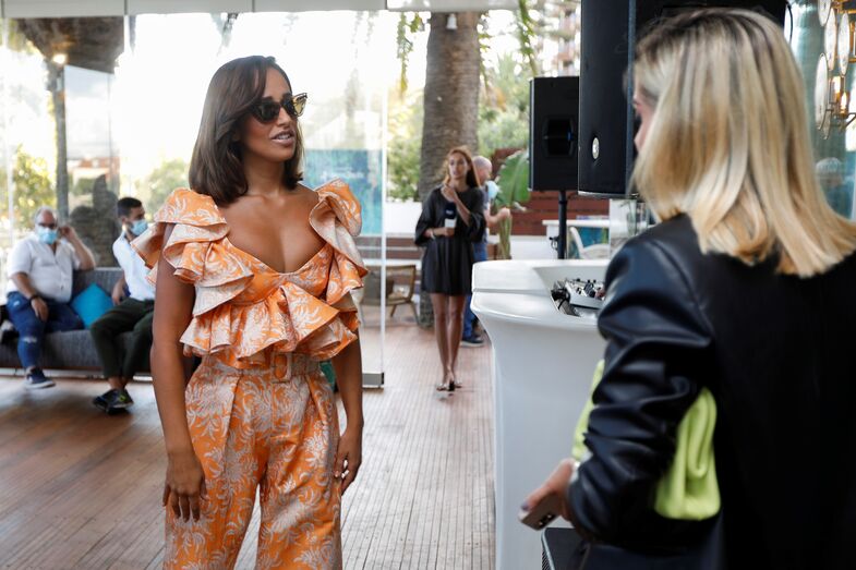 Rita Pereira, Inês Herédia e Lili Caneças no evento Magnum de Gonçalo Peixoto 