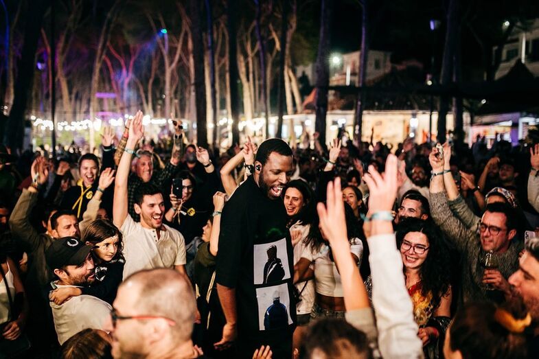 Dino D'Santiago no festival Chefs On Fire