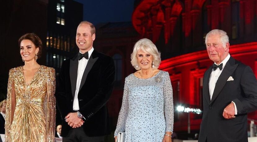 Kate Middleton, William, Camilla, Carlos