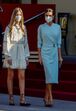 Letizia, Felipe VI e Sofia na Festa Nacional de Espanha 