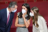 Letizia, Felipe VI e as filhas