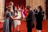 Letizia, Felipe VI e as filhas